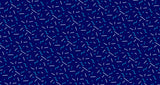 Blue geometric abstract pattern design file showing intricate details and flowing lines