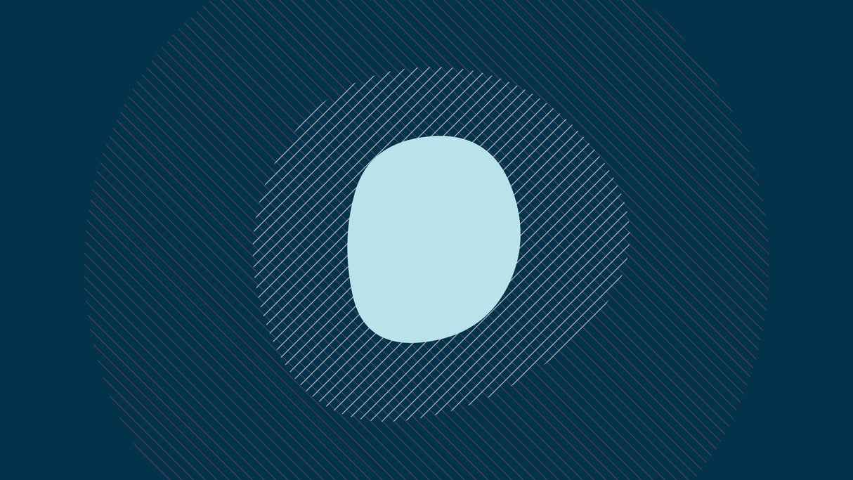 Geometric circle wallpaper design file showing detailed linear pattern and blue color gradients