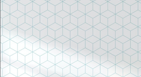 Design file of blue geometric cube pattern wallpaper showing precise line work and pattern details