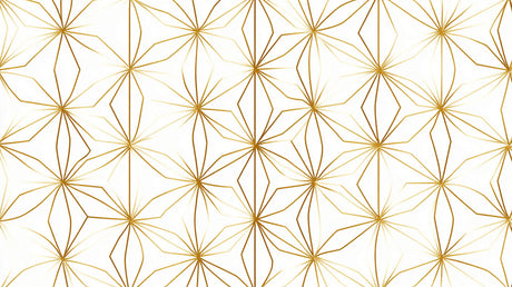 Geometric gold star pattern design file showing intricate details and precise lines