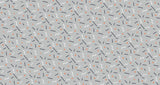 Geometric Wallpaper design file showing modern Memphis pattern with grey background and playful shapes