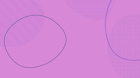 Purple abstract geometric wallpaper design file showing curved lines and dot patterns