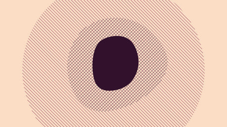 Purple geometric circle pattern design file with detailed line work