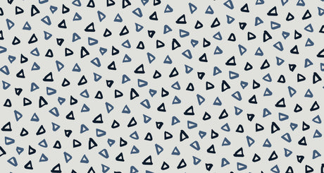 Blue geometric triangle pattern design file showing detailed pattern arrangement