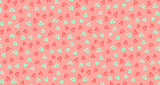 Pink triangle pattern design file showing repeating geometric shapes with mint green accents