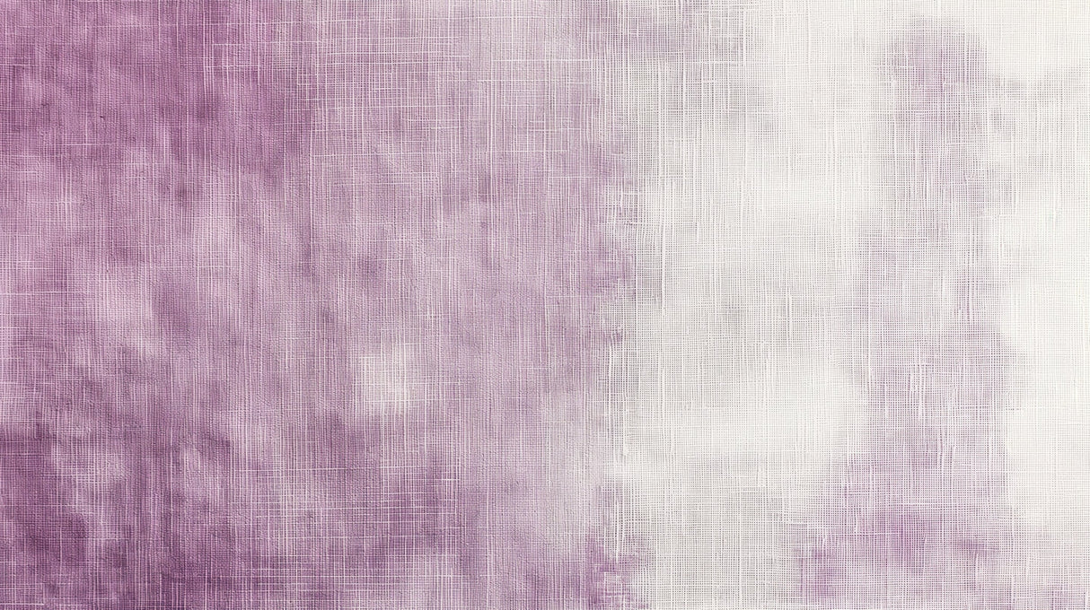 Purple gradient wallpaper creating a cozy atmosphere in a modern living room setting