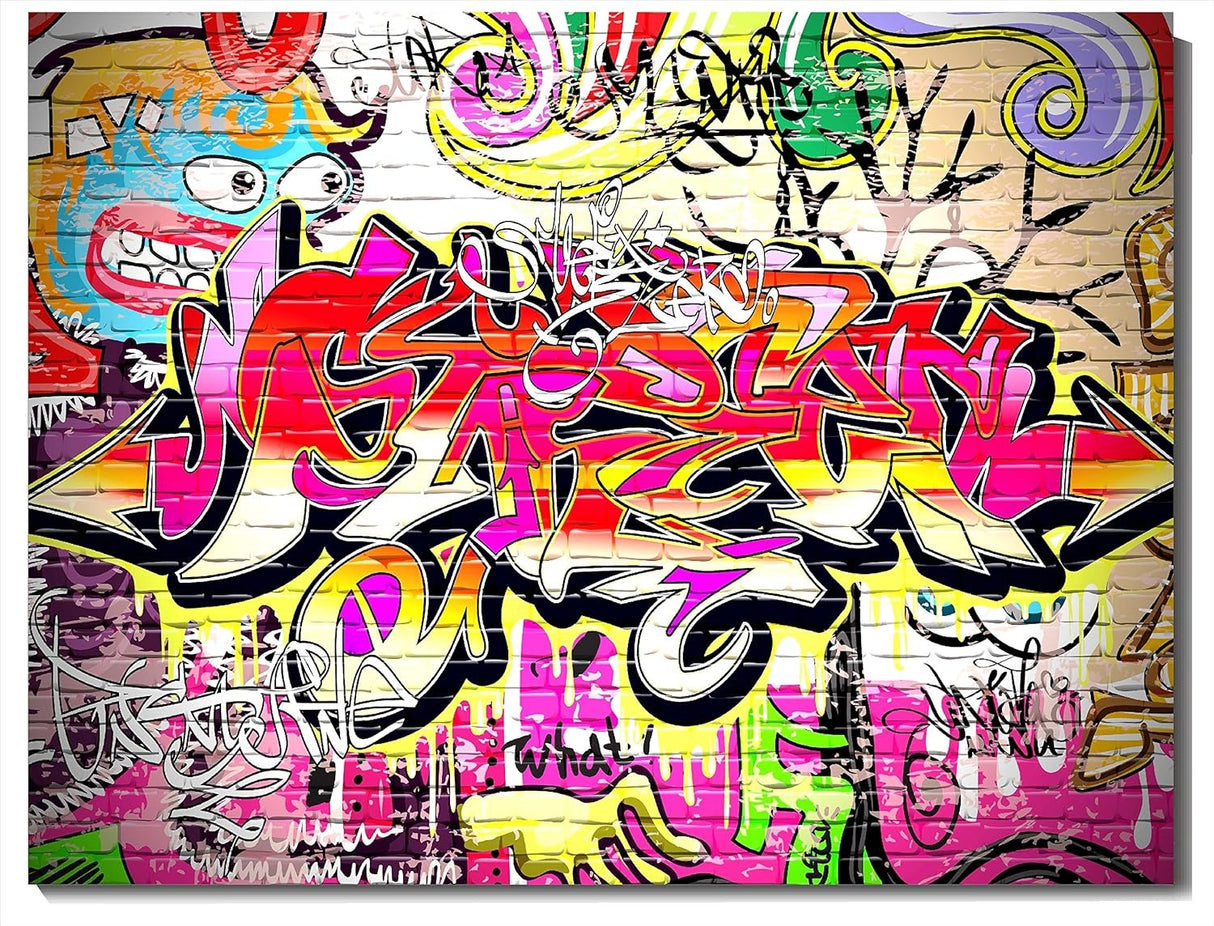 Graffiti Street Art design file showing vibrant colors and dynamic urban patterns