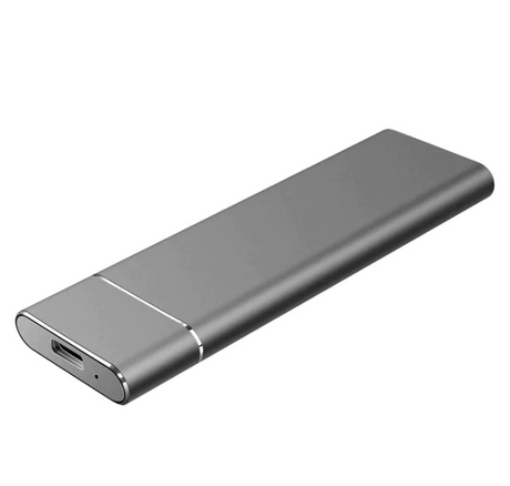 Portable External SSD Drive  Aluminum High Speed Storage - Product showcase