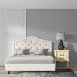 Modern grey wallpaper in bright living room with natural light showing smooth texture and minimalist appeal