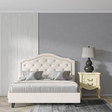 Modern grey wallpaper in bright living room with natural light showing smooth texture and minimalist appeal