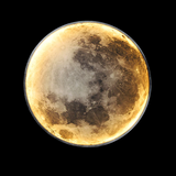 LED Moon Wall Light  Realistic Lunar Surface Design - Product detail 5