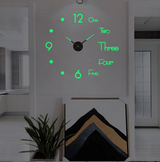 Moderne veggklokke | 3D flytende tall design