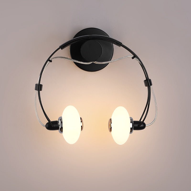 Modern Wall Sconce  Musical Headphone Design - Product detail 8