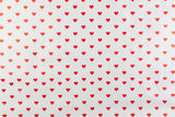Design file showing red heart pattern on grey background wallpaper