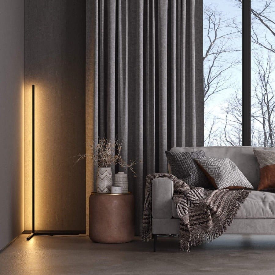 Modern LED Floor Lamp  Slim Profile Minimalist Design - Product example