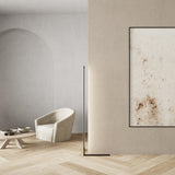 Modern LED Floor Lamp  Slim Profile Minimalist Design - Detailed view