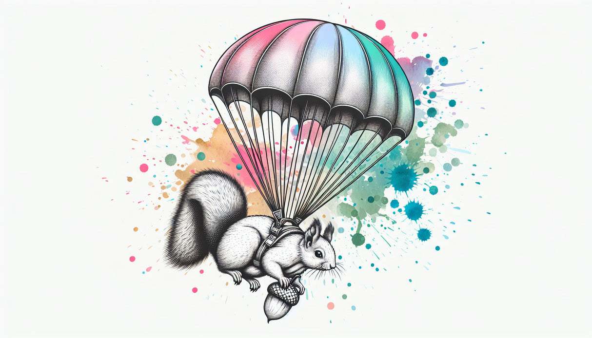 Hot air balloon wallpaper design file featuring Victorian-style balloons and decorated elephant in sepia tones