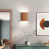 Modern Resin Wall Light  Ribbed Cylinder Design - Product detail 4