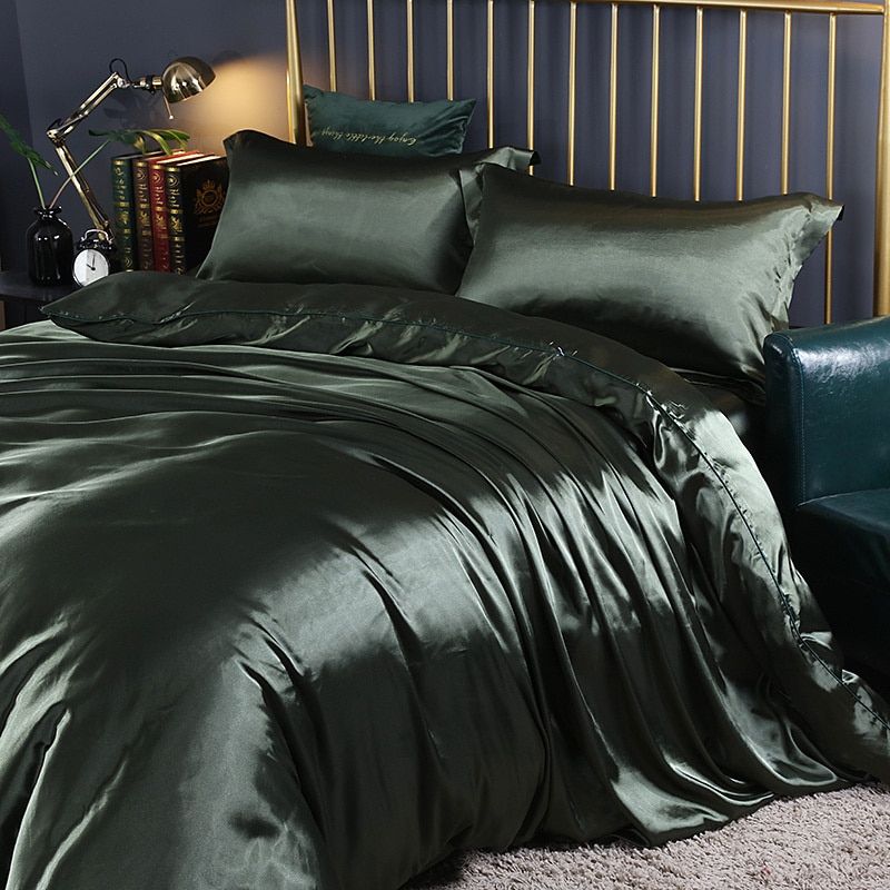 Luxury Silk Bedding Set  Premium 4-Piece Collection - Product detail 7