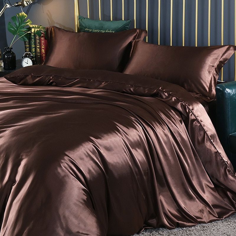 Luxury Silk Bedding Set  Premium 4-Piece Collection - Product detail 8