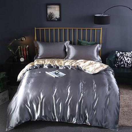 Luxury Silk Bedding Set  100 Pure Silk 4-Piece Collection - Product detail 13