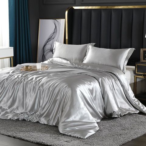 Luxury Silk Bedding Set  Premium 4-Piece Collection - Product detail 5