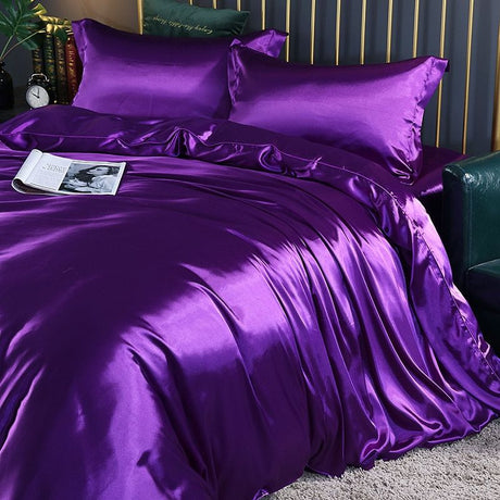 Luxury Silk Bedding Set  100 Pure Silk 4-Piece Collection - Product detail 14