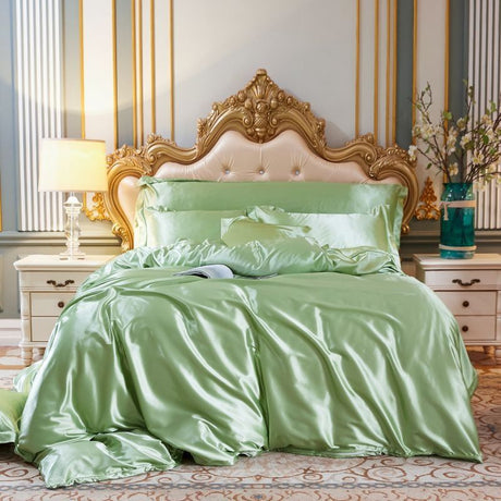Luxury Silk Bedding Set  100 Pure Silk 4-Piece Collection - Product detail 31