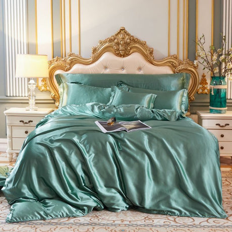 Luxury Silk Bedding Set  100 Pure Silk 4-Piece Collection - Product detail 32