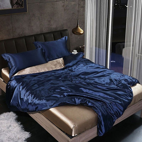 Luxury Silk Bedding Set  100 Pure Silk 4-Piece Collection - Product detail 18