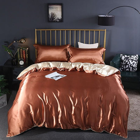 Luxury Silk Bedding Set  100 Pure Silk 4-Piece Collection - Product detail 23