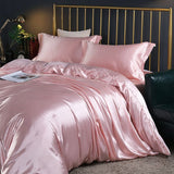 Luxury Silk Bedding Set  Premium 4-Piece Collection - Product example