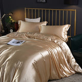 Luxury Silk Bedding Set  100 Pure Silk 4-Piece Collection - Product detail 4