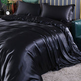 Luxury Silk Bedding Set  Premium 4-Piece Collection - Product detail 4