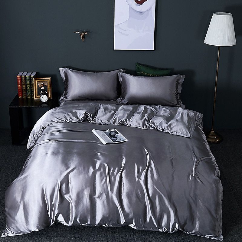Luxury Silk Bedding Set  Premium 4-Piece Collection - Product detail 6