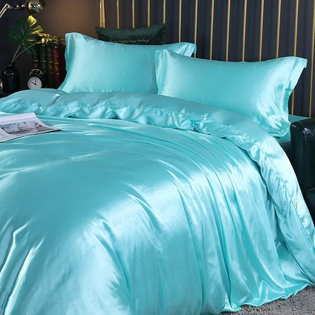 Luxury Silk Bedding Set  100 Pure Silk 4-Piece Collection - Product detail 8