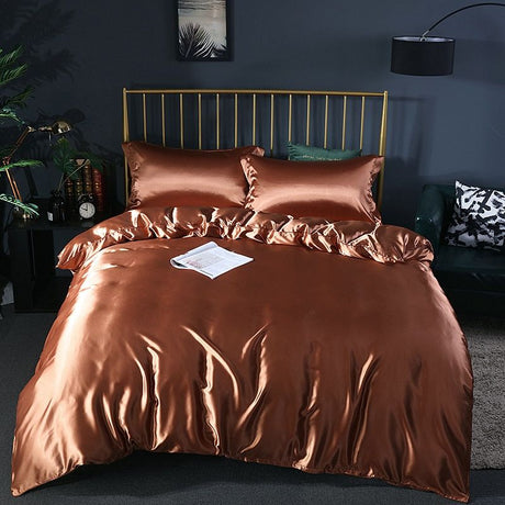 Luxury Silk Bedding Set  100 Pure Silk 4-Piece Collection - Product detail 9