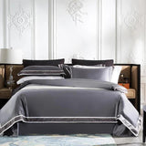 Egyptian Cotton Duvet Set  Premium Bedding With Decorative Border - Product detail 7