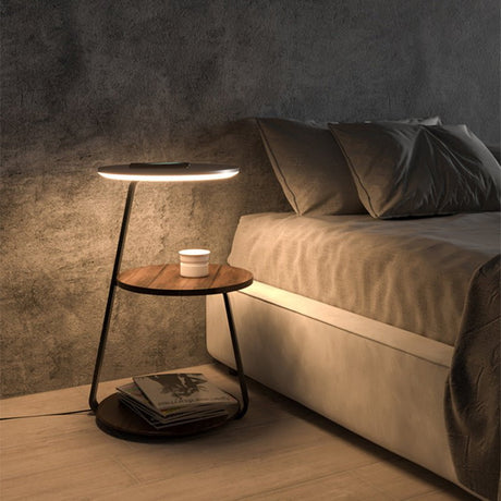 Modern Triple Tier Side Table  Space-Saving Design - Product detail 12