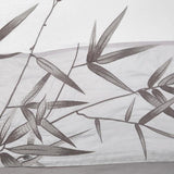 Luxury Egyptian Cotton Bedding Set  Bamboo Embroidery Design - Detailed view