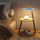 Modern Triple Tier Side Table  Space-Saving Design - Product detail 5