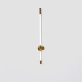 Modern LED Wall Light  Linear Brass and White Design - Product detail 8