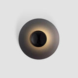 Modern LED Wall Light  Textured Carbon Ring Design - Product detail 8