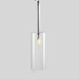Contemporary Glass Pendant Lights  Clear and Red Cylinder Design - Product detail 13