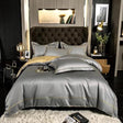 Egyptian Cotton Bedding Set  Premium Silver Trim Design - Product detail 7