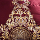 Luxury Egyptian Cotton Duvet Set  Baroque Gold Embroidered Design - Product detail 4