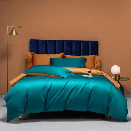 Egyptian Cotton Duvet Set  Reversible Luxury Bedding - Product detail 9