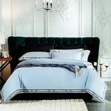 Egyptian Cotton Duvet Set  Premium Bedding With Decorative Border - Product detail 11