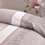 Floral Cotton Bedding Set  Pink Cherry Blossom Design - Product detail 6
