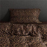 Leopard Print Duvet Cover  Egyptian Cotton Bedding Set - Product detail 5
